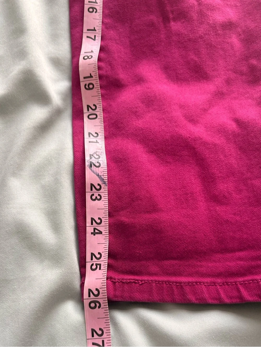 Tory Burch Alexa Skinny Jeans Hot Fuchsia / Magenta